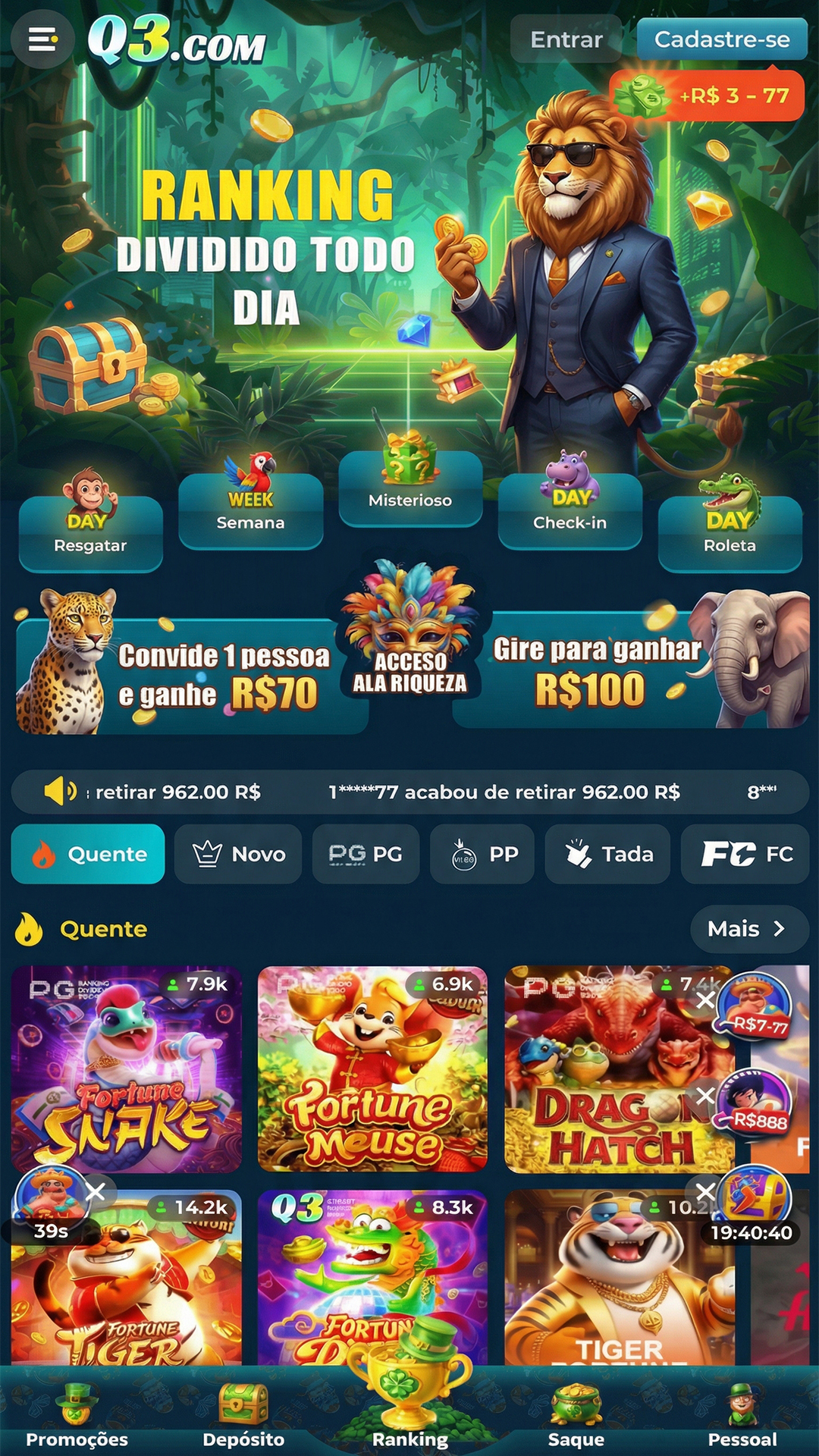 blackjack laterais 