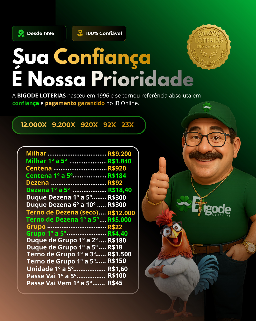 ganhando no automático 